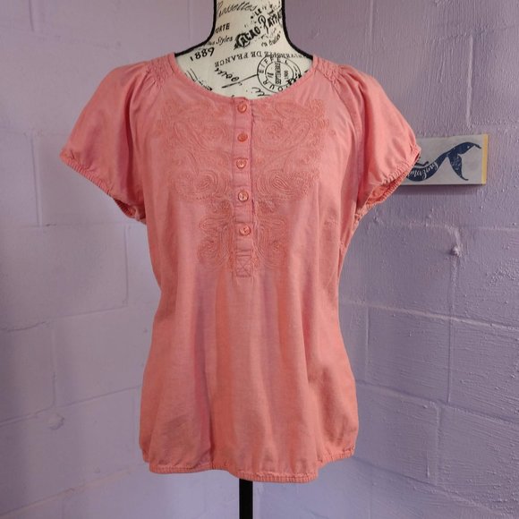 croft & barrow Tops - 3 for $15 Croft and Barrow Coral Tee shirt